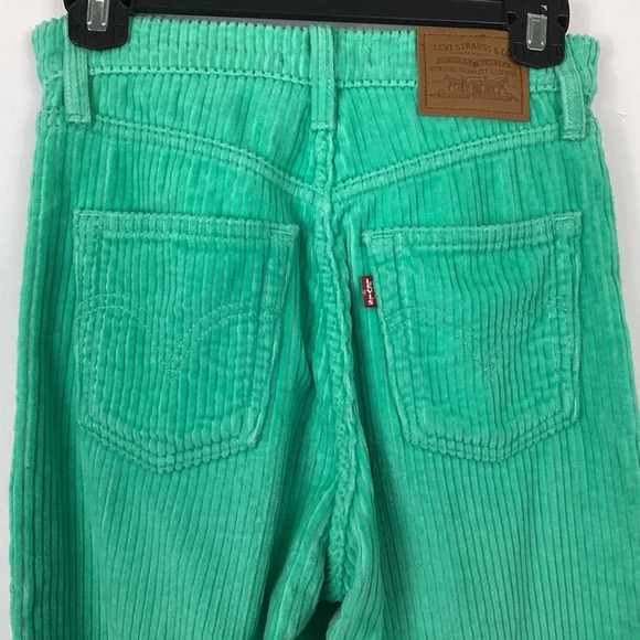 Levi's Corduroy Ribcage Straight Ankle Pants Size 24 - Picture 6 of 11